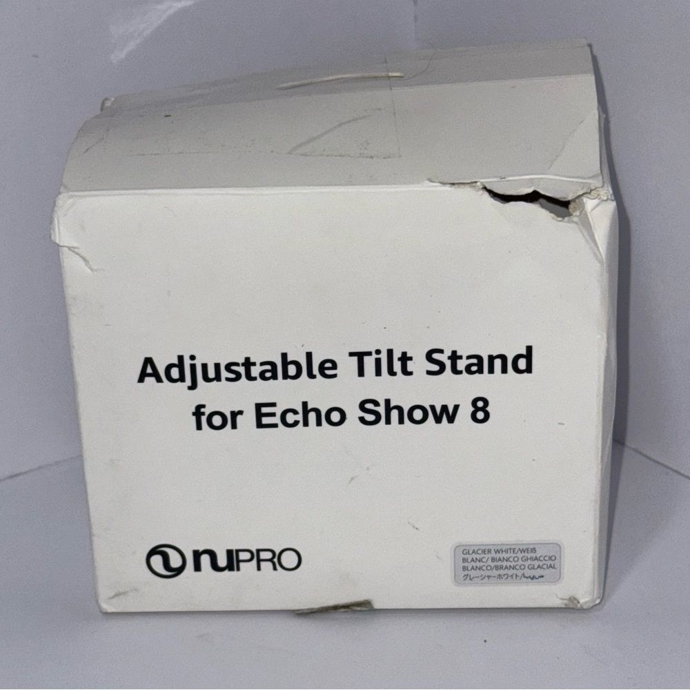 Adjustable Tilt Stand for Echo Show 8 - White